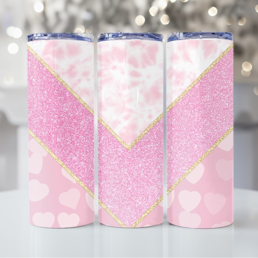Pink tumbler